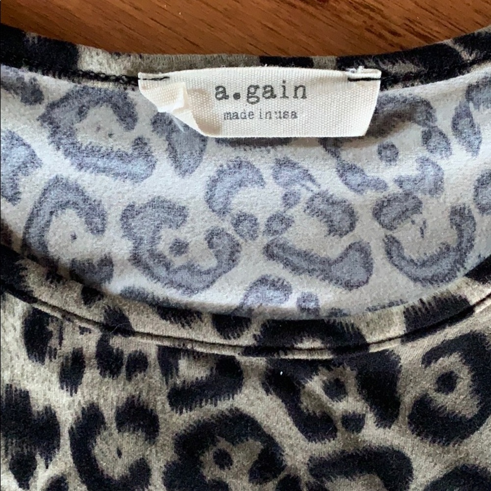 a.gain leopard top - Picture 2 of 2